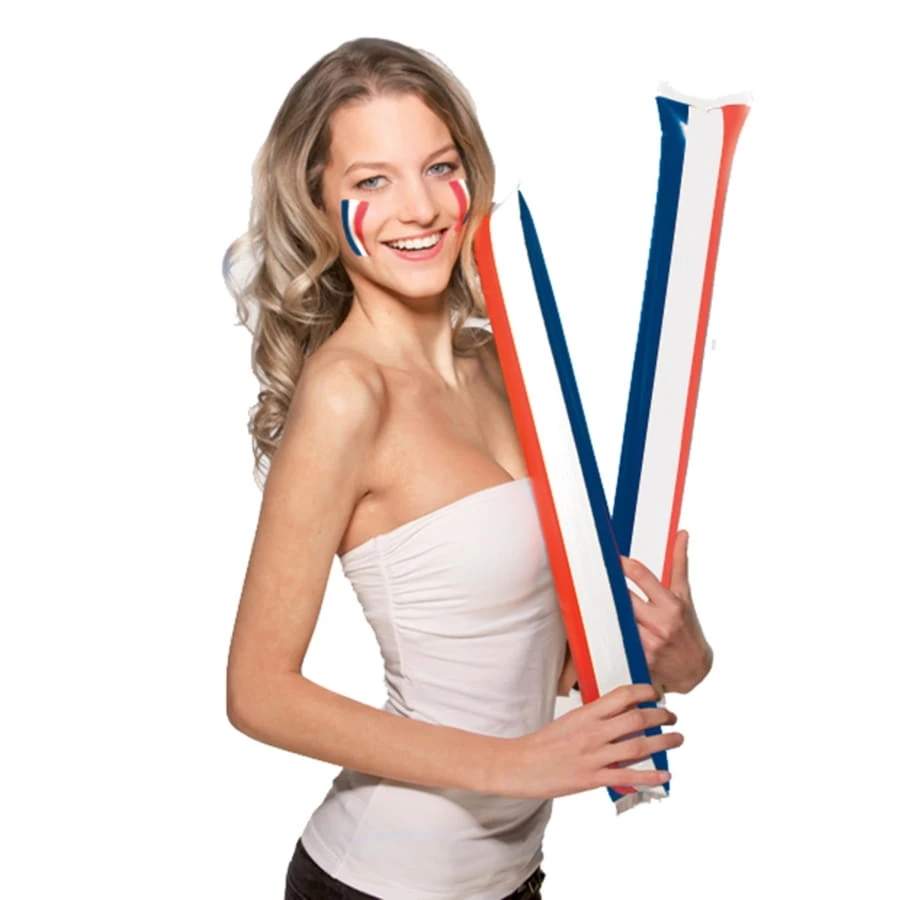 2 Gourdins Bleu Blanc Rouge, Gonflables 3 2 Gourdins Bleu Blanc Rouge, Gonflables