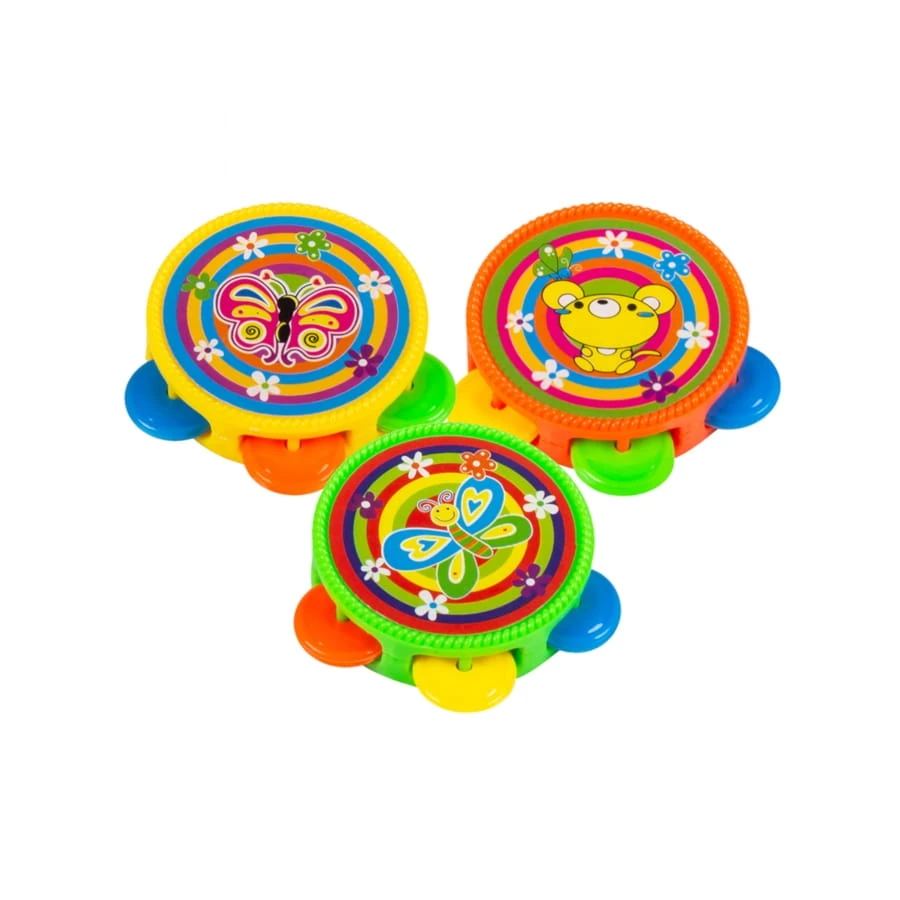 3 Mini Tambours Multicolores 3 3 Mini Tambours Multicolores