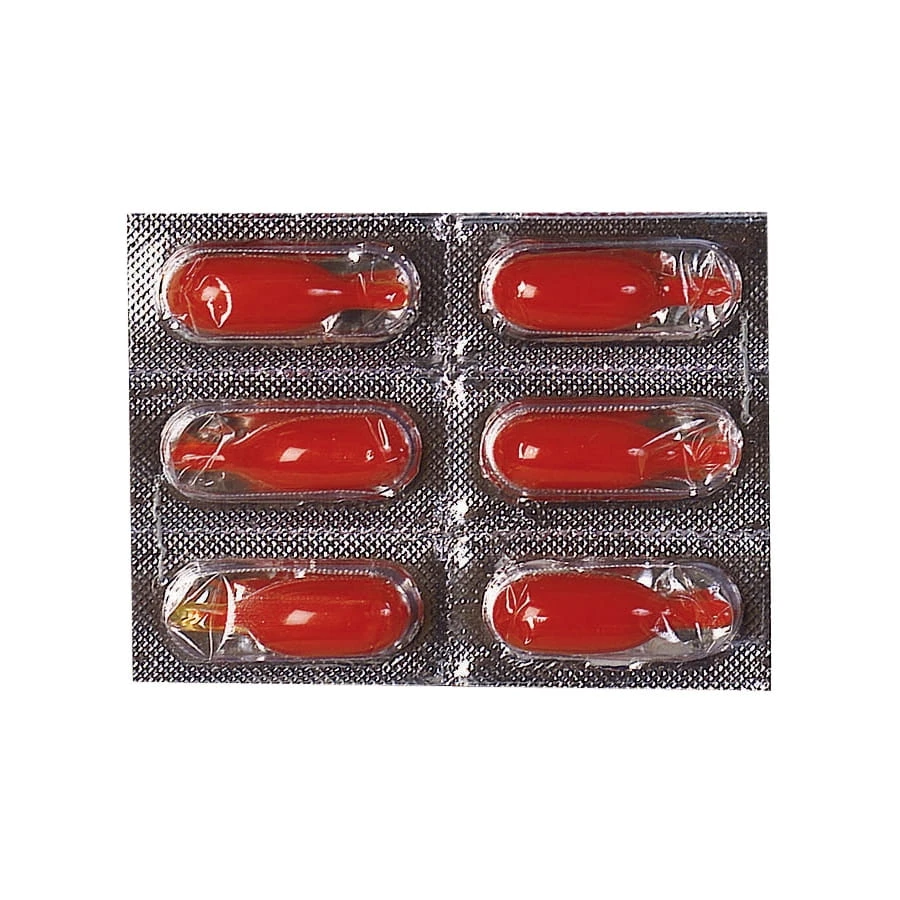 6 Capsules De Faux Sang à Croquer 3 6 Capsules De Faux Sang à Croquer