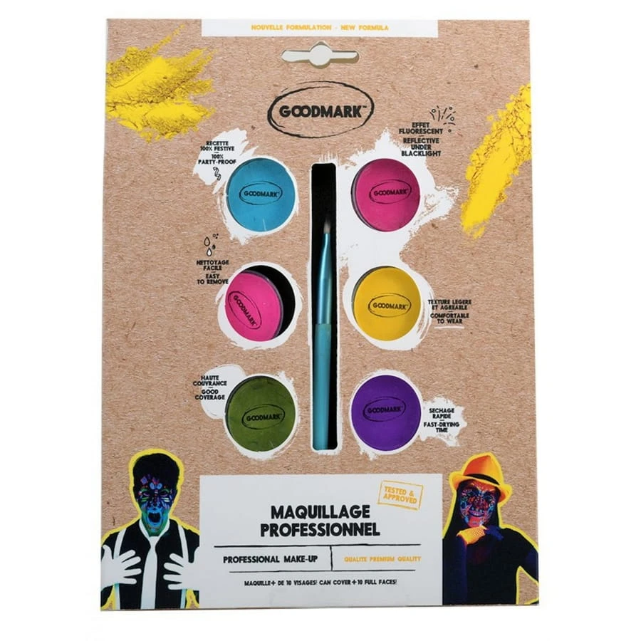 6 Maquillages UV Professionnel 3 6 Maquillages UV Professionnel