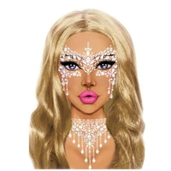 Adhésifs Blancs Pour Visage De Halloween