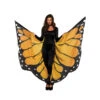 Ailes De Papillon Géant Noir Jaune