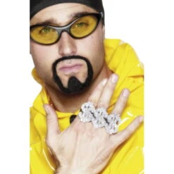 Bague 3 En 1 Dollar Bling Bling