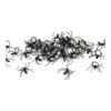 Bagues Araignées Noires En Plastique