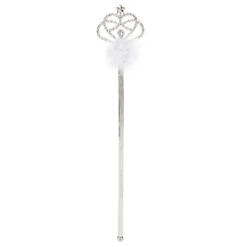 Baguette De Princesse Avec Froufrous -Boutique De Carnaval D'Halloween Baguette de princesse avec froufrous 47023