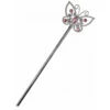 Baguette Papillon Rose De 33cm 2 Baguette Papillon Rose De 33cm -Boutique De Carnaval D'Halloween Baguette papillon rose de 33cm