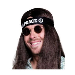 Bandeau De Tête Noir Peace