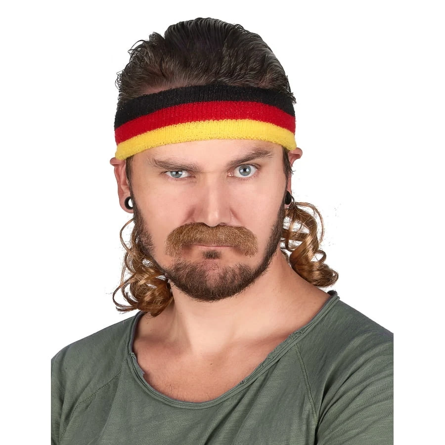Bandeau Mulet Allemagne Avec Moustache 3 Bandeau Mulet Allemagne Avec Moustache