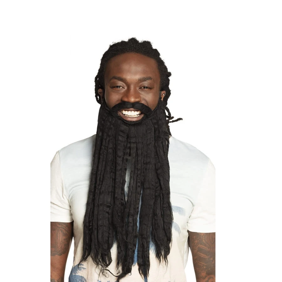 Barbe Noire De Rastafari Pour Homme 3 Barbe Noire De Rastafari Pour Homme