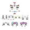 Bijoux De Visage Fantaisie à Coller Pour Adulte -Boutique De Carnaval D'Halloween Bijoux de visage fantaisie a coller pour adulte
