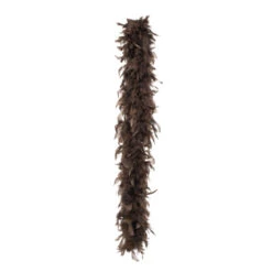 Boa Marron De 180cm, 50g -Boutique De Carnaval D'Halloween Boa marron de 180cm 50g 26329