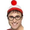 Bonnet Et Lunette "Où Est Charlie" -Boutique De Carnaval D'Halloween Bonnet et lunette ou est charlie