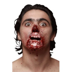 Bouche Arrachée En Latex