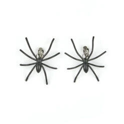 Boucles D'oreilles Araignées Noires