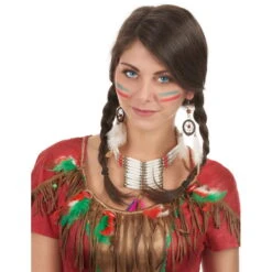 Boucles D'oreilles Attrape-rêves -Boutique De Carnaval D'Halloween Boucles d oreilles attrape reves 29174