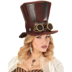 Boucles D'oreilles Steampunk Plumes Et Rouages -Boutique De Carnaval D'Halloween Boucles d oreilles steampunk plumes et rouages 43704