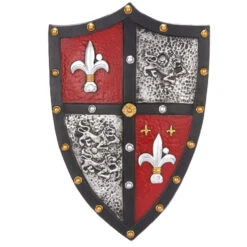 Ensemble De Chevalier Médieval Pour Adulte -Boutique De Carnaval D'Halloween Bouclier de chevalier effet realiste