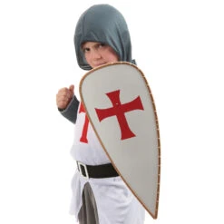 Bouclier De Croisé Pour Enfant, 54cm 7 Bouclier De Croisé Pour Enfant, 54cm -Boutique De Carnaval D'Halloween Bouclier de croise pour enfant 54cm 30371