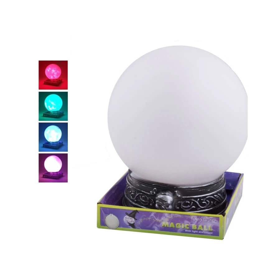 Boule De Voyante Sonore Et Lumineuse 20cm 3 Boule De Voyante Sonore Et Lumineuse 20cm