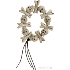 Bracelet Tetes De Mort Et Os