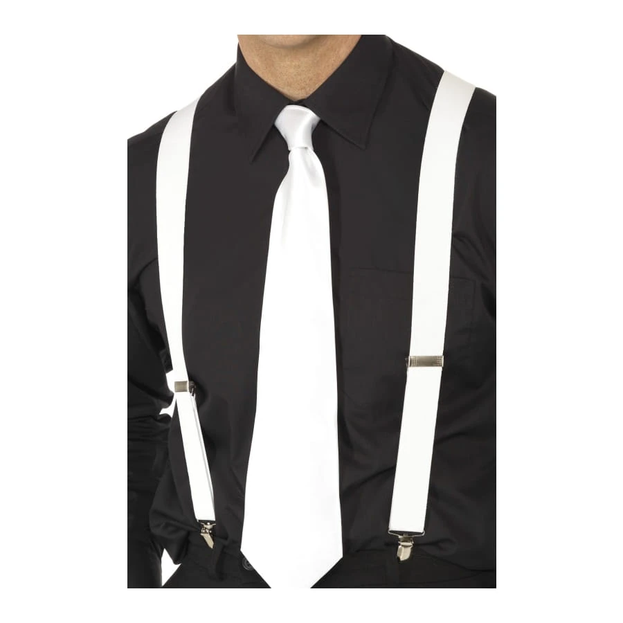 Bretelles élastiques Blanches 3 Bretelles élastiques Blanches