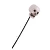Canne Avec Pommeau Crâne, 55cm 1 Canne Avec Pommeau Crâne, 55cm -Boutique De Carnaval D'Halloween Canne avec pommeau crane 55cm