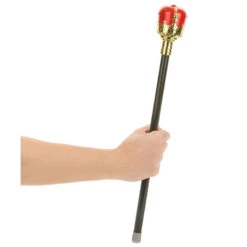 Canne Sceptre Royal En Plastique 7 Canne Sceptre Royal En Plastique -Boutique De Carnaval D'Halloween Canne sceptre royal en plastique 14002