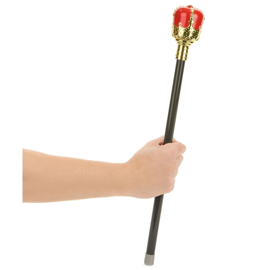 Canne Sceptre Royal En Plastique 5 Canne Sceptre Royal En Plastique – Image 3