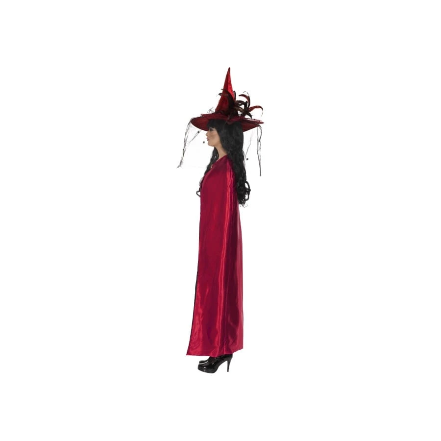 Cape Réversible Noire Rouge Pour Femme 4 Cape Réversible Noire Rouge Pour Femme – Image 2