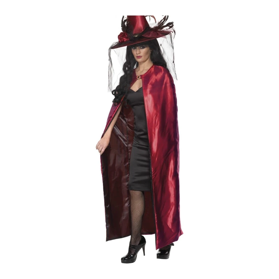 Cape Réversible Noire Rouge Pour Femme 3 Cape Réversible Noire Rouge Pour Femme