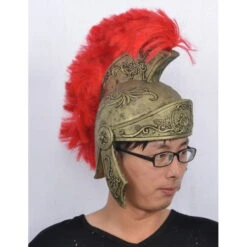 Casque Crête Rouge De Centurion 7 Casque Crête Rouge De Centurion -Boutique De Carnaval D'Halloween Casque crete rouge de centurion 29629