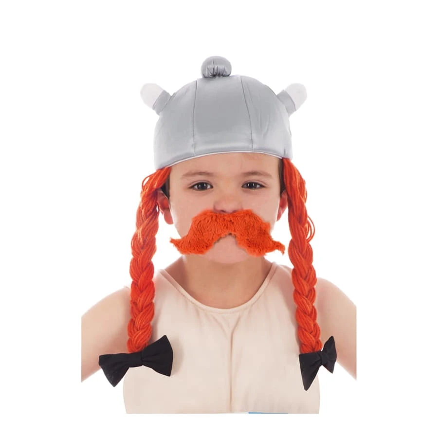 Casque D'Obelix Pour Enfant, En Tissu 3 Casque D'Obelix Pour Enfant, En Tissu