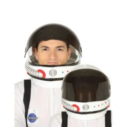 Casque De Cosmonaute Avec Visière Teintée, Adulte