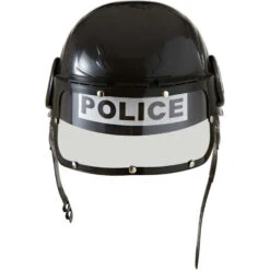 Casque Police Noir Avec Visière, Pour Enfant 7 Casque Police Noir Avec Visière, Pour Enfant -Boutique De Carnaval D'Halloween Casque police noir avec visiere pour enfant 26606