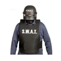Casque SWAT Avec Visière Pour Adulte