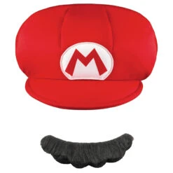 Casquette Et Moustache De Mario Pour Enfant