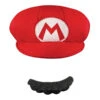 Casquette Et Moustache De Mario Pour Homme 1 Casquette Et Moustache De Mario Pour Homme -Boutique De Carnaval D'Halloween Casquette et moustache de mario pour homme