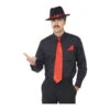 Chapeau, Cravate Et Mouchoir De Gangster