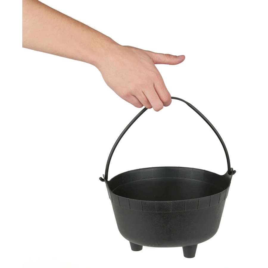 Chaudron De Sorcière Noir Uni De 24 Cm 4 Chaudron De Sorcière Noir Uni De 24 Cm – Image 2