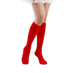 Chaussettes Hautes Rouges