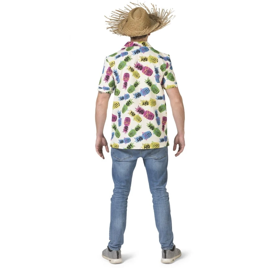 Chemise Ananas Multicolore Pour Homme 4 Chemise Ananas Multicolore Pour Homme – Image 2