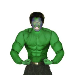 Chemise De Muscles Verts Pour Adulte