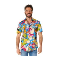 Chemise Imprimée De Dessin Animés Des Années 90 7 Chemise Imprimée De Dessin Animés Des Années 90 -Boutique De Carnaval D'Halloween Chemise imprimee de dessin animes des annees 90 69013