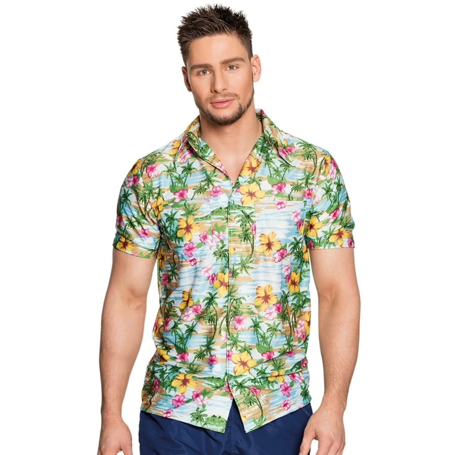 Chemisette Motifs Des îles Style Hawaï Pour Homme 3 Chemisette Motifs Des îles Style Hawaï Pour Homme