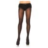 Collants Noirs Opaque Pour Adulte