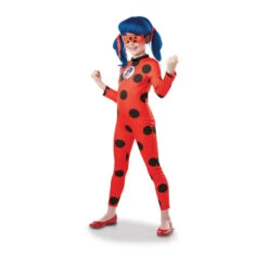 Combinaison De LadyBug Avec Masque, Pour Fille