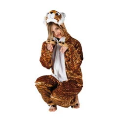 Combinaison De Tigre Pour Adulte 7 Combinaison De Tigre Pour Adulte -Boutique De Carnaval D'Halloween Combinaison de tigre pour adulte 28188