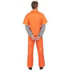 Combinaison Immatriculée Orange De Prisonnier 10 Combinaison Immatriculée Orange De Prisonnier -Boutique De Carnaval D'Halloween Combinaison immatriculee orange de prisonnier 17297