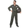 Combinaison Kaki US De Pilote -Boutique De Carnaval D'Halloween Combinaison kaki us de pilote