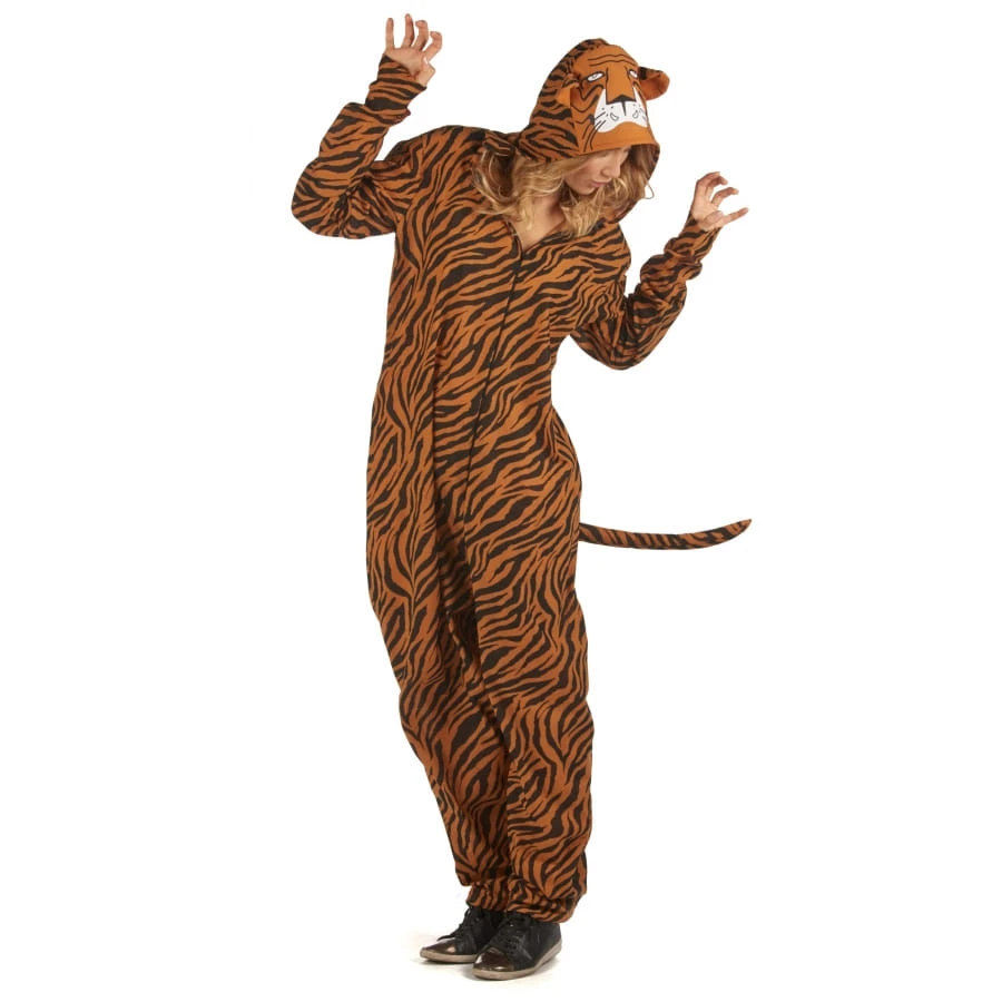 Combinaison Tigre à Capuche Pour Femme 4 Combinaison Tigre à Capuche Pour Femme – Image 2